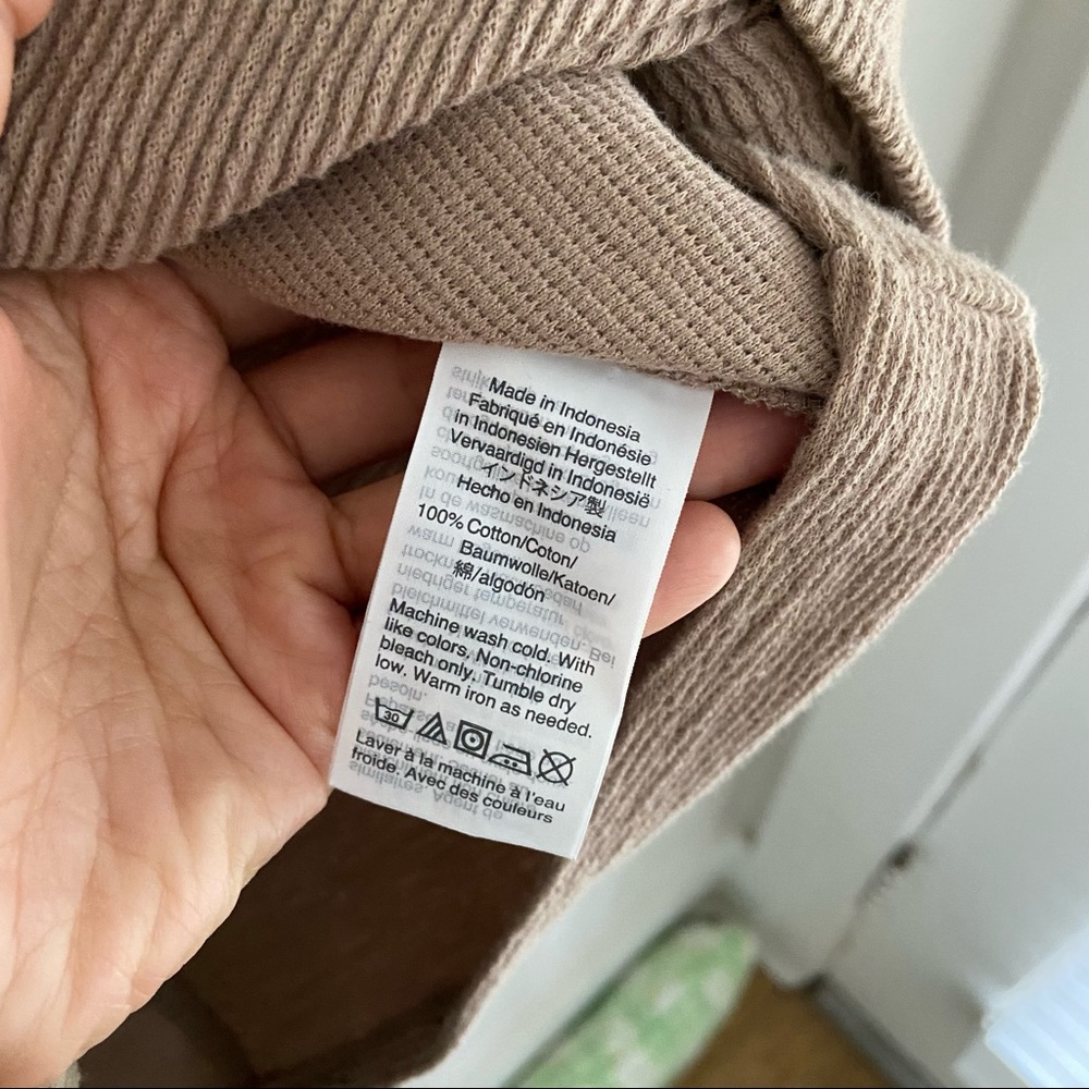 Madewell Texture & Thread Button Front Tank Top XS - Picture 2 of 4